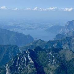 Flugwegposition um 14:58:31: Aufgenommen in der Nähe von Gemeinde Altaussee, Österreich in 2412 Meter